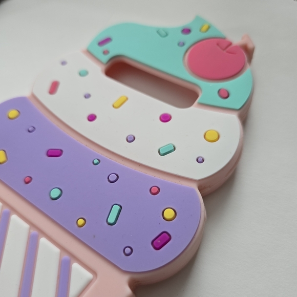 Samsung S10 Plus Colorful Ice Cream Silicone Phone Case - Picture 2 of 5